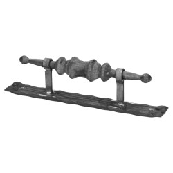 Úchyt kovaný 280x90mm, odsadenie 61mm, bez povrchovej úpravy Úchyt kovaný 280x90mm, odsadenie 61mm, bez povrchovej úpravy